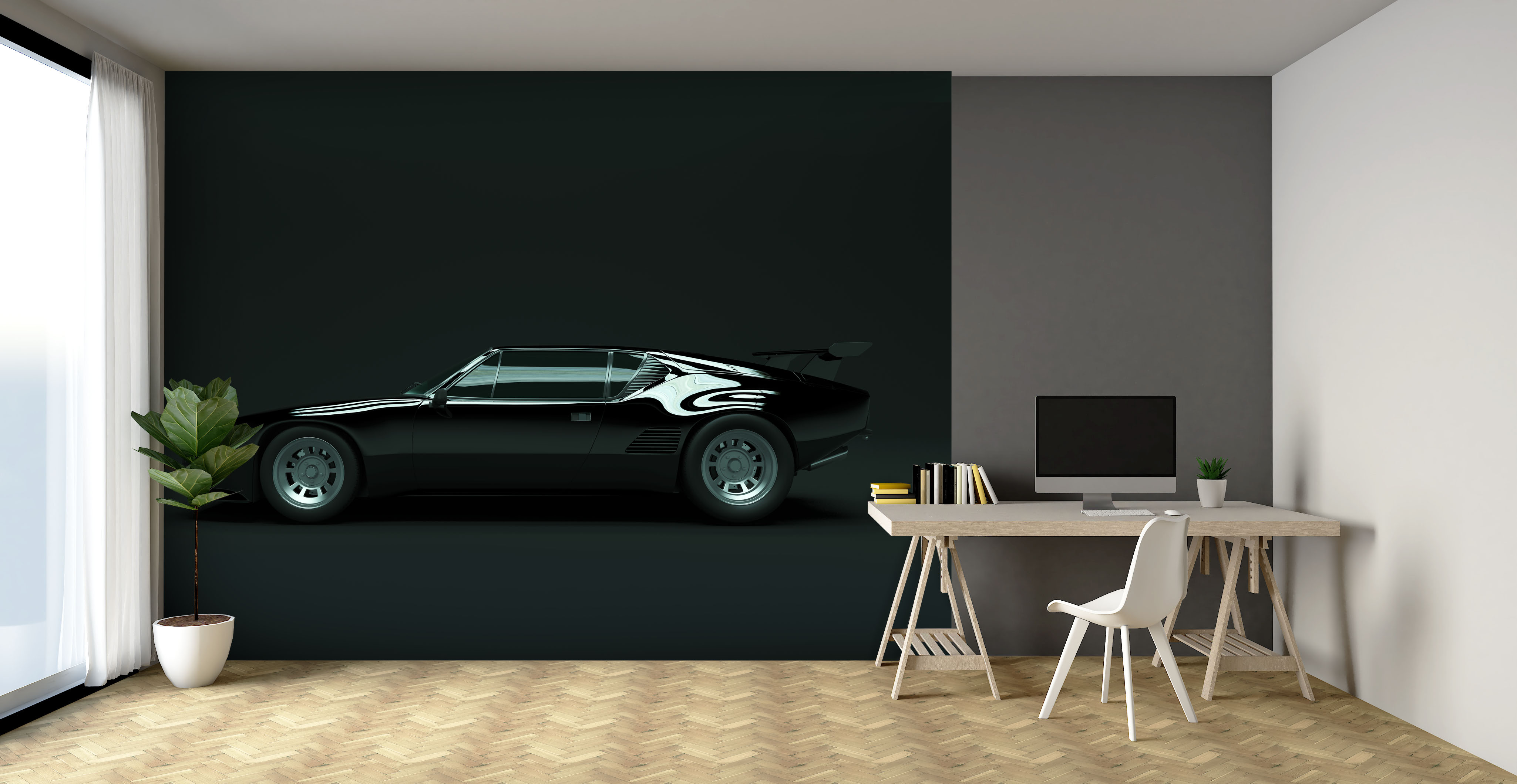 Tapeta 3D sportovní auto 1970 léta