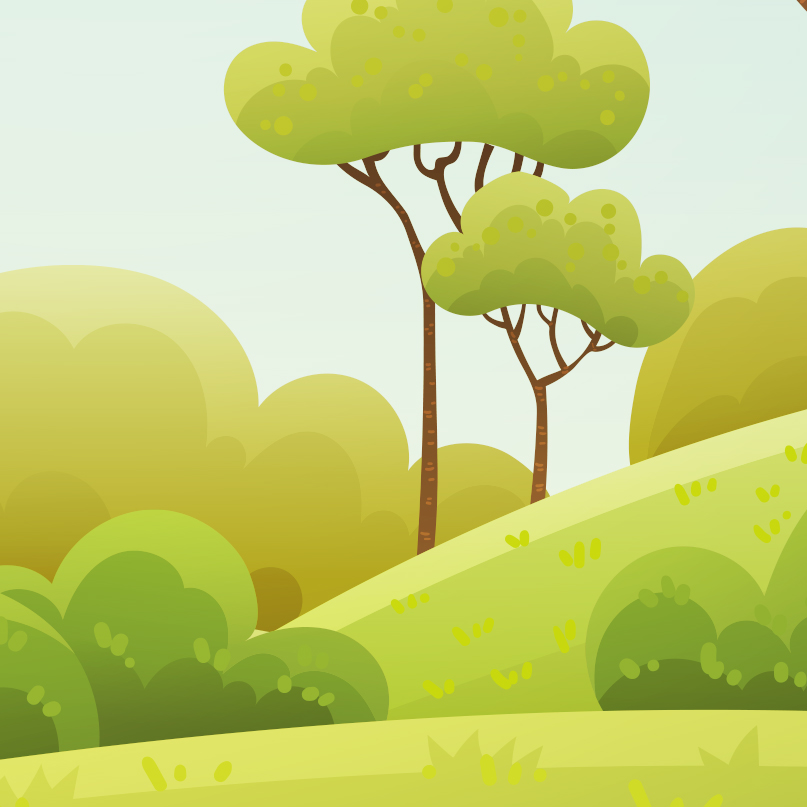 Tapeta Vektorová grafika krajina