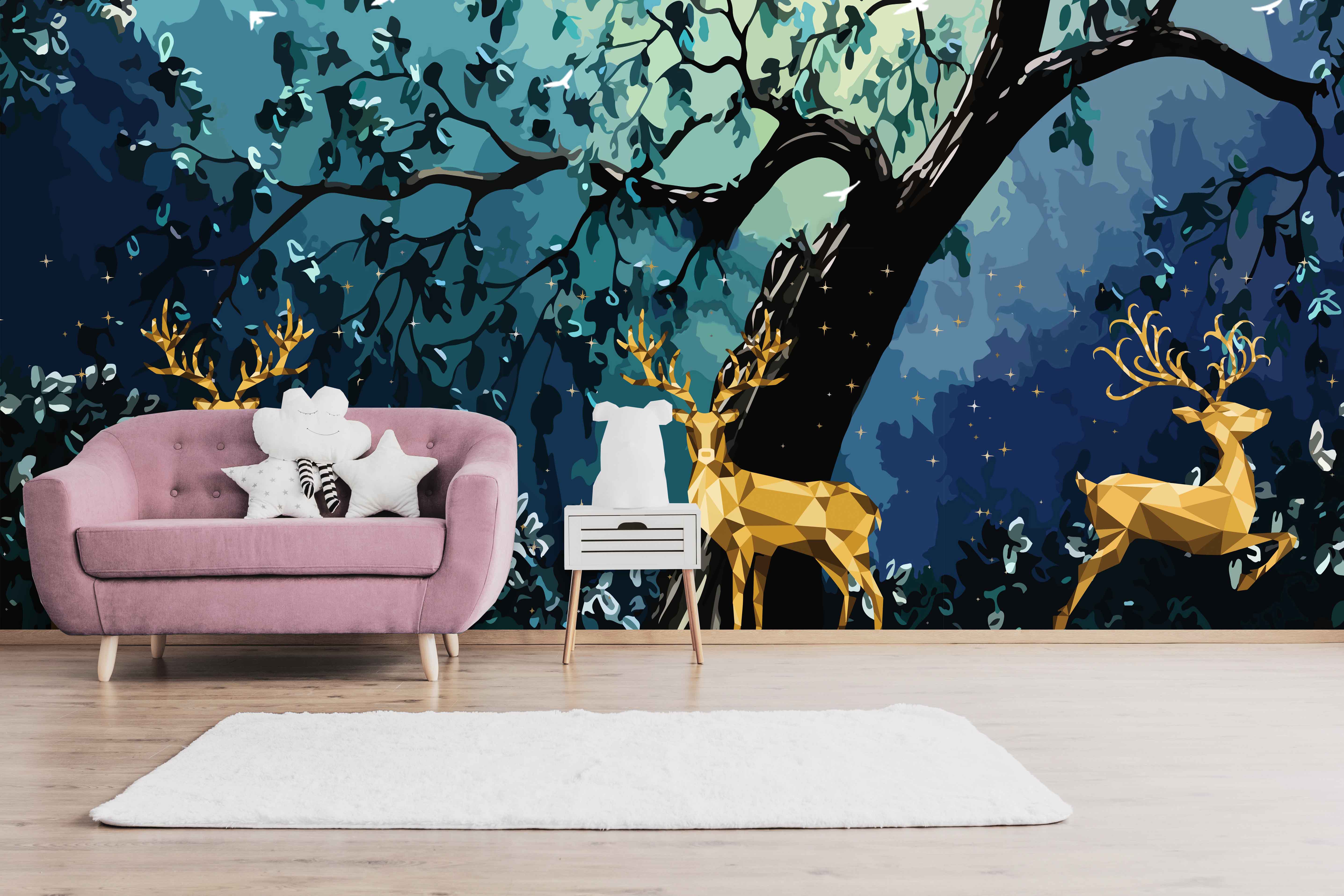 Tapeta Vektoroví jeleni