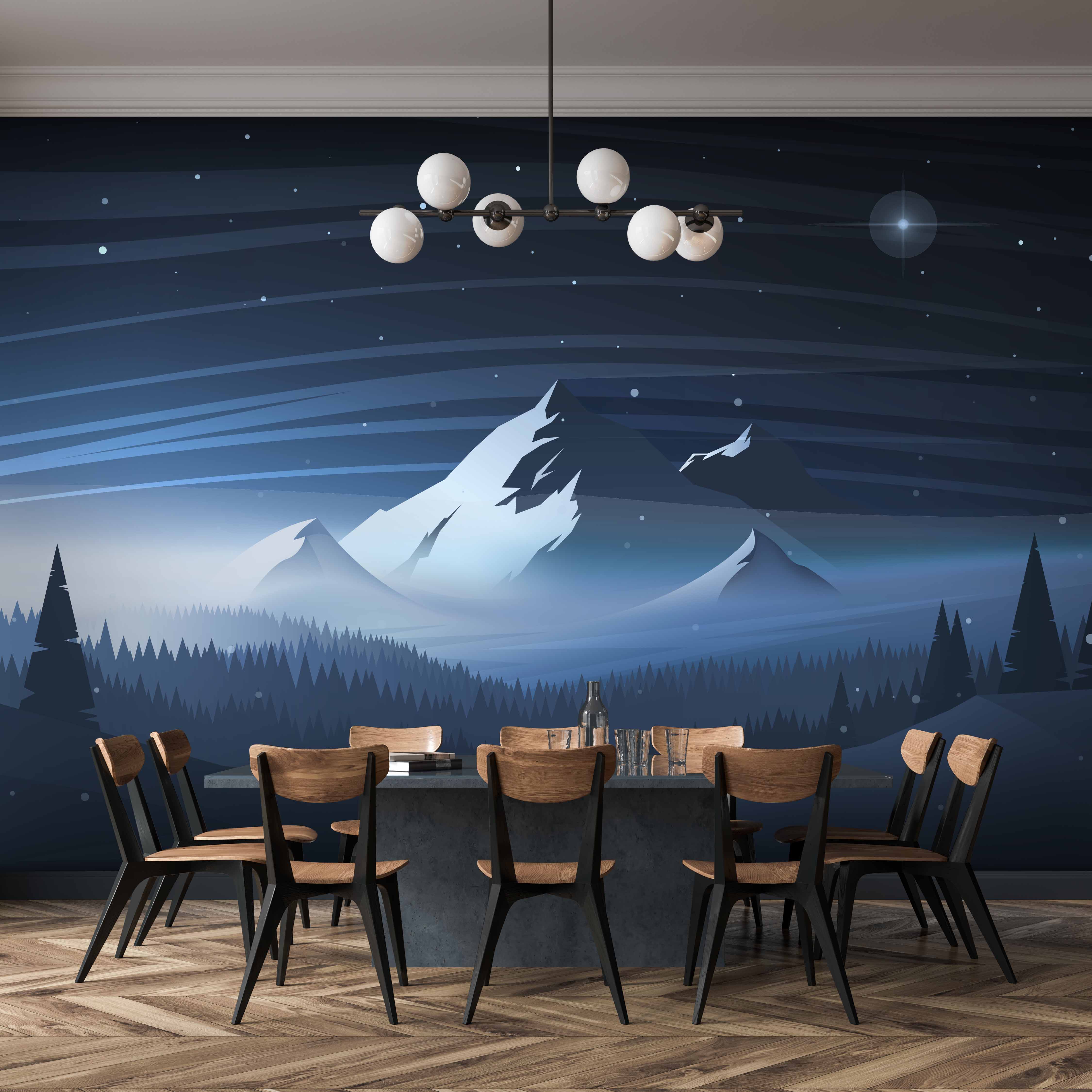 Tapeta Vektorová hora