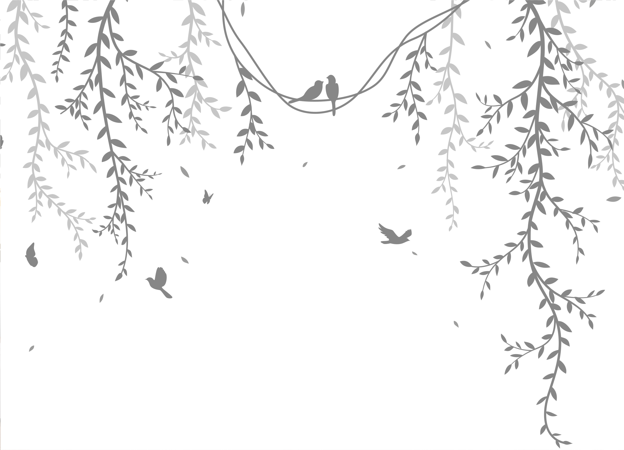 Tapeta Minimalistická tapeta ptáčci