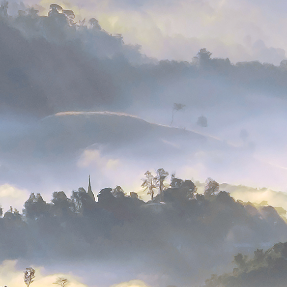 Tapeta Jedno návrší