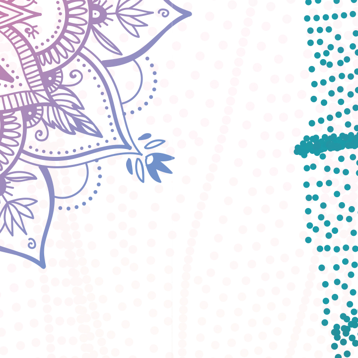 Tapeta Mandala v pastelech