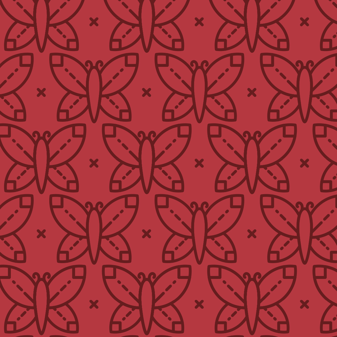 Tapeta se vzorem motýlů