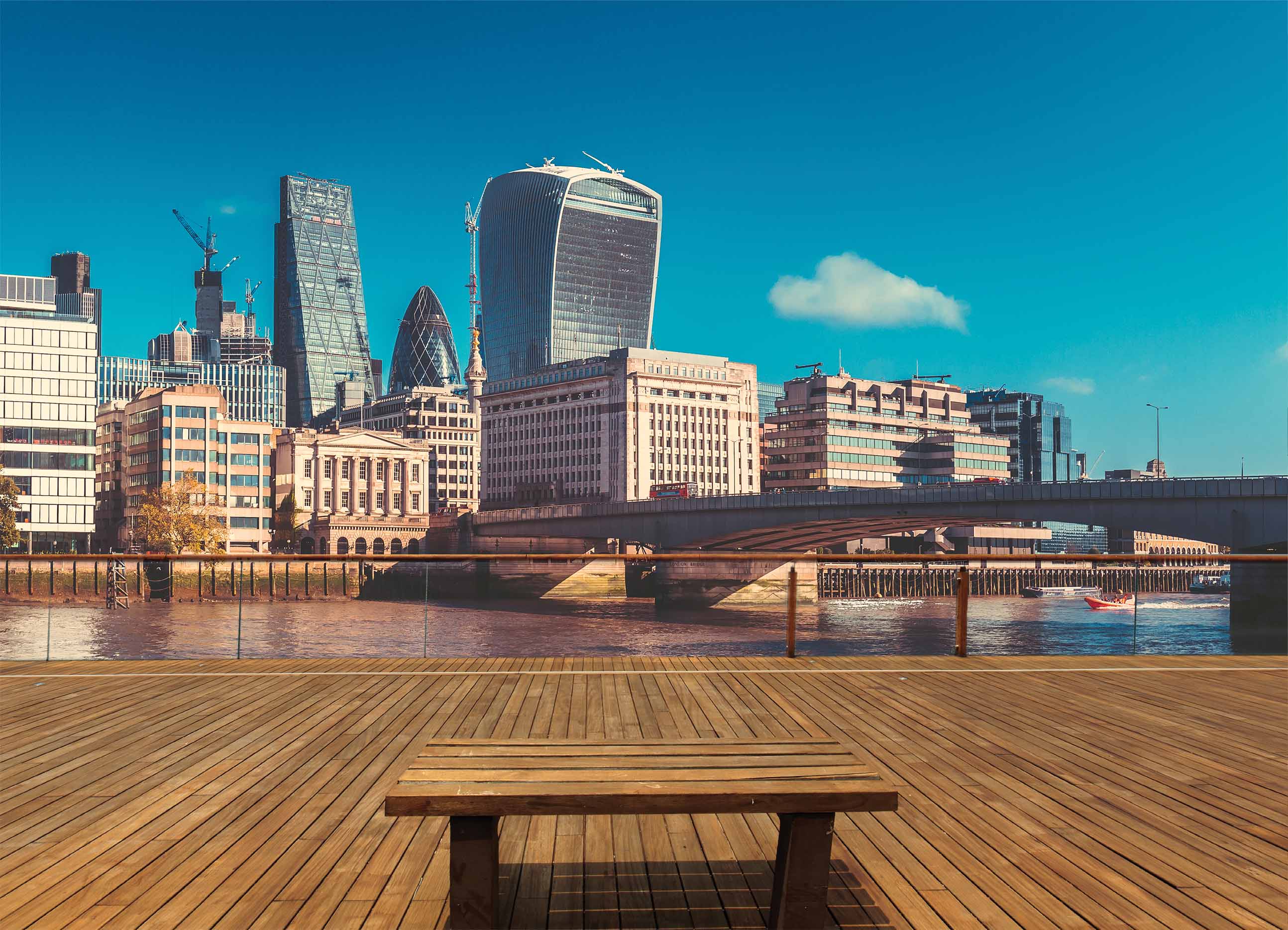 3D tapeta Výhled na Londýn