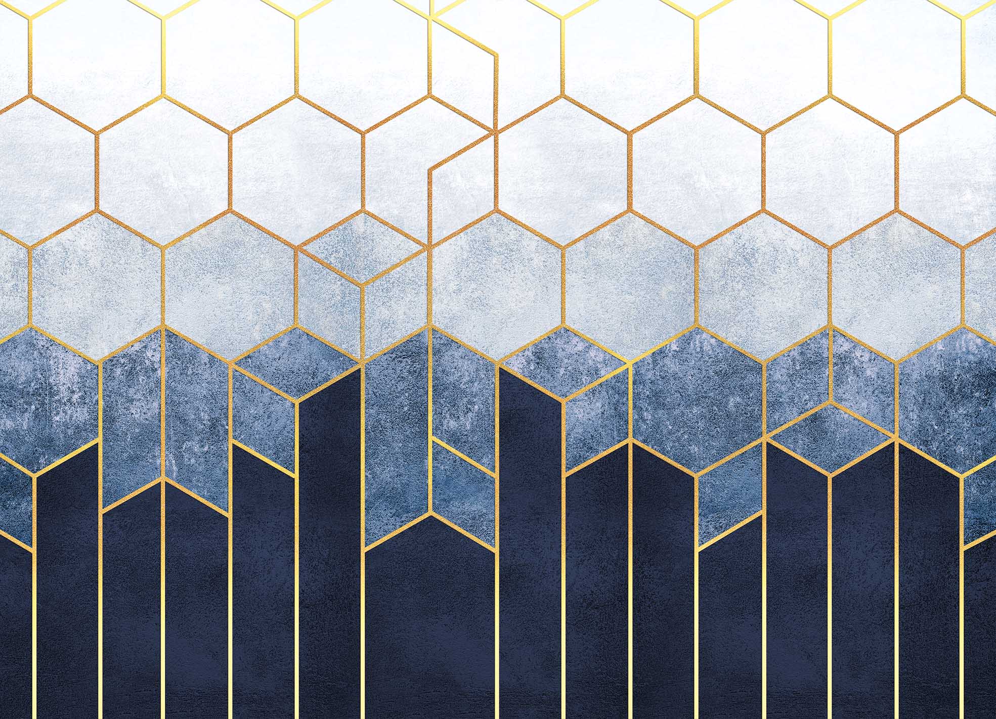 Tapeta hexanové mrakodrapy