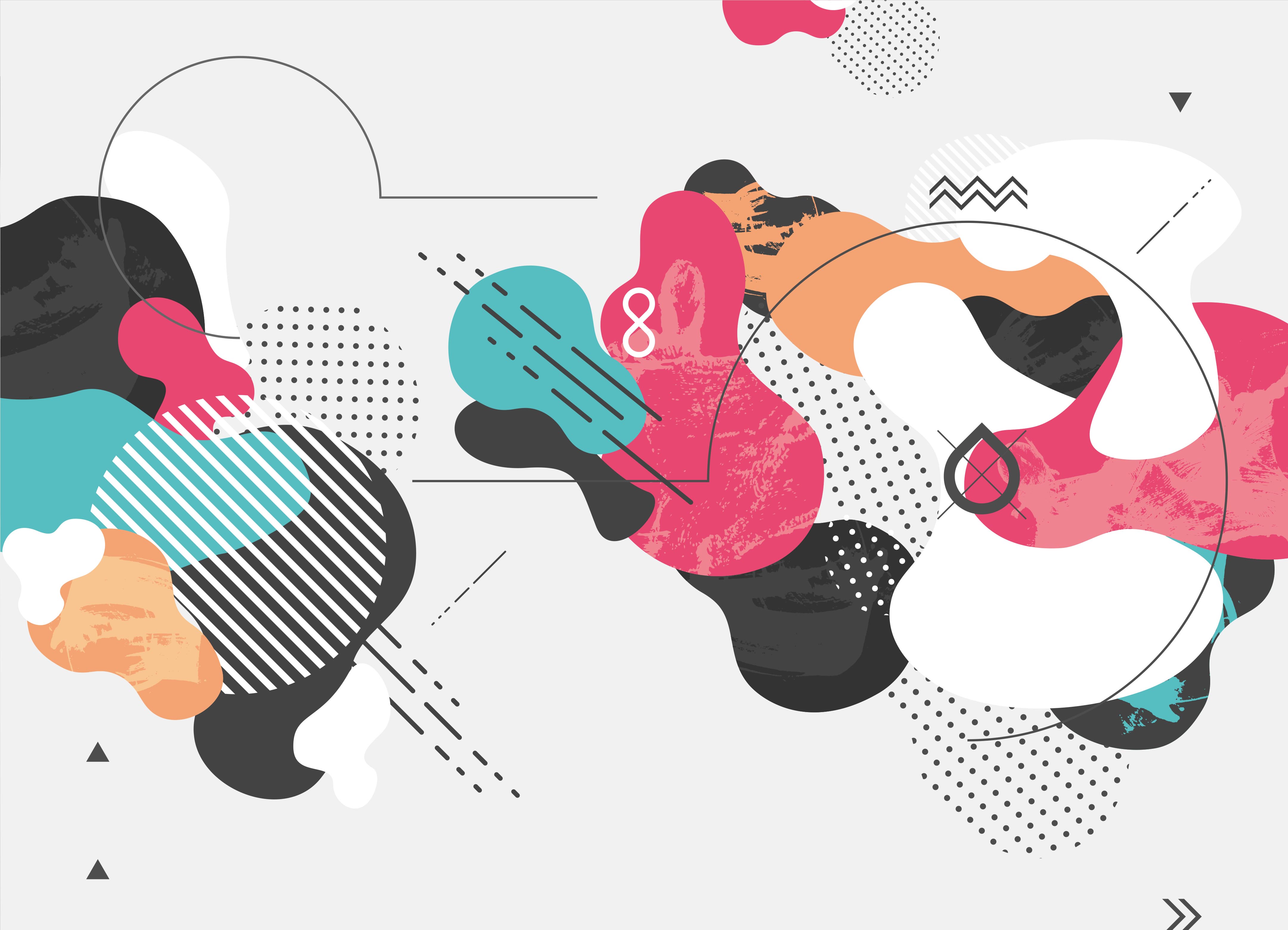 Tapeta moderní abstrakce