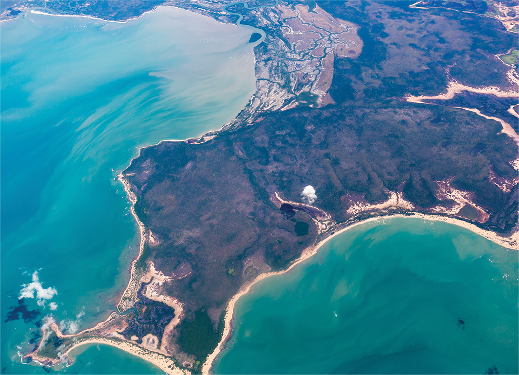 Tapeta svět z letadla