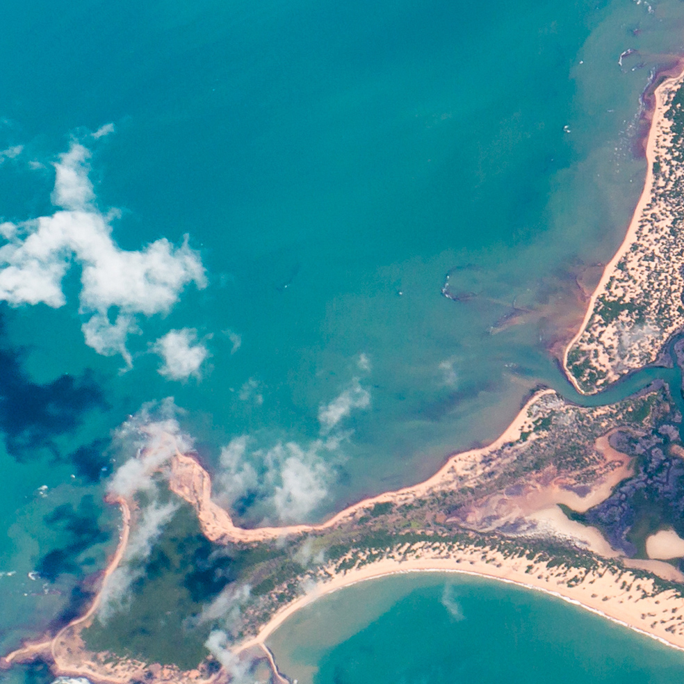 Tapeta svět z letadla