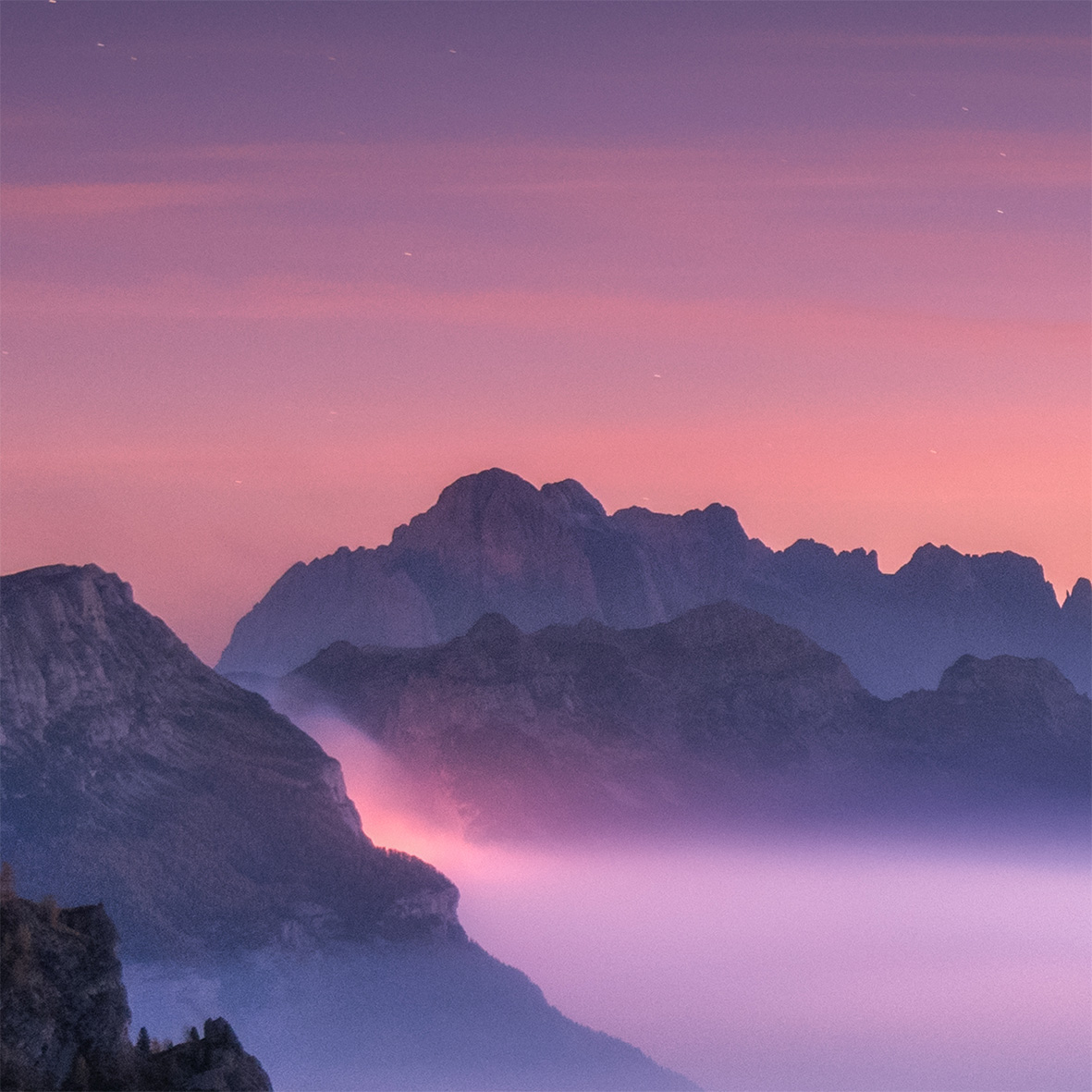 Tapeta východ slunce