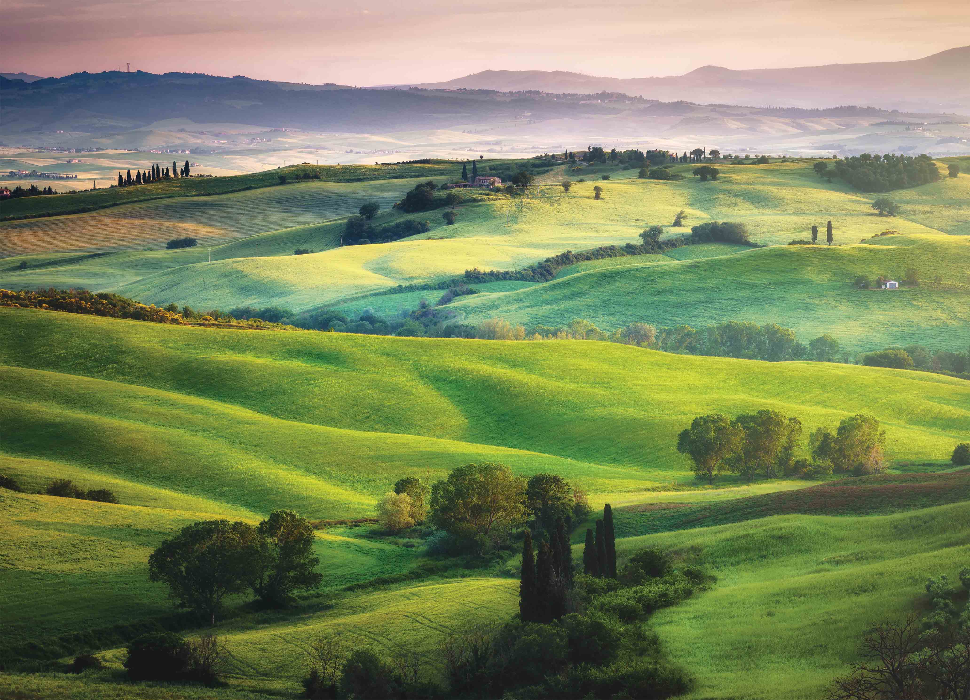 Tapeta ranní údolí