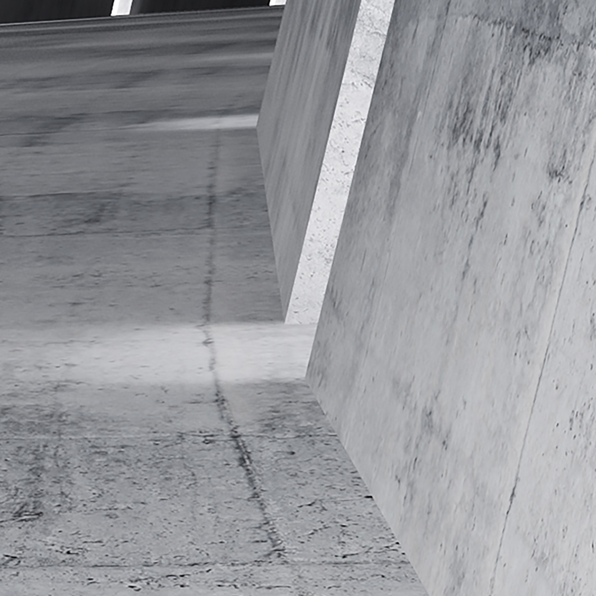 3D tapeta Šedý tunel