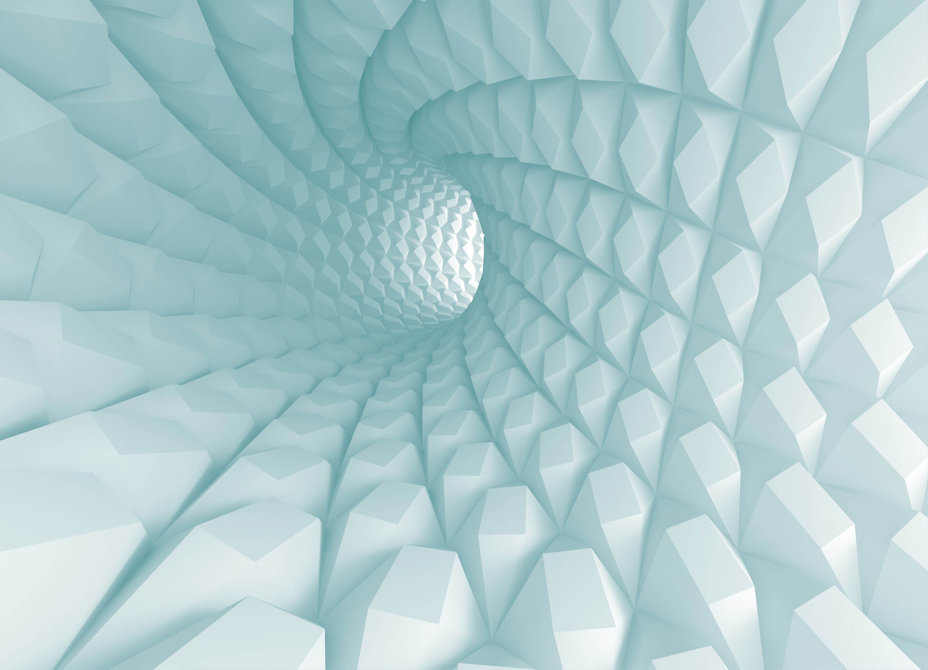 3D tapeta Mentolový tunel