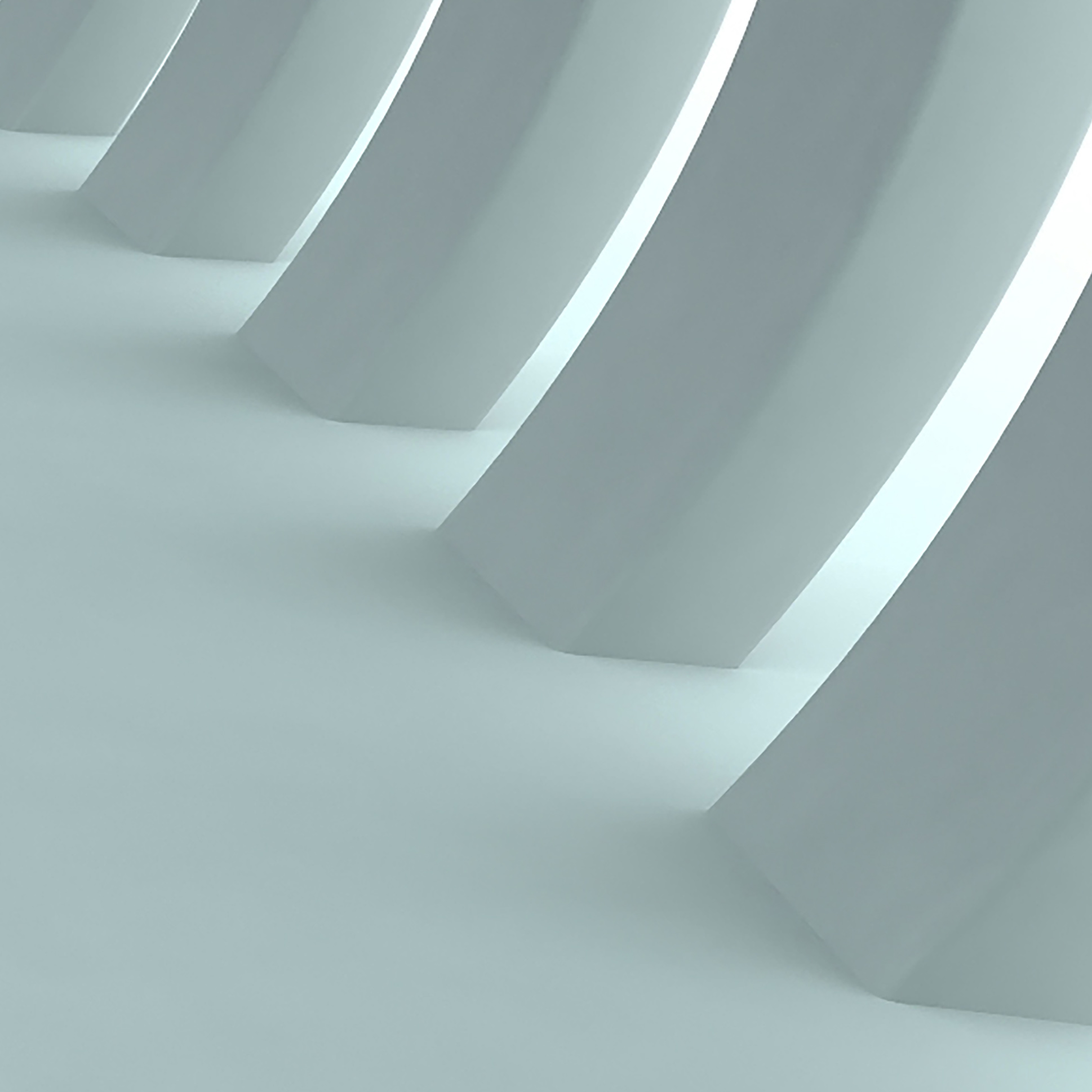 Tapeta Abstrakt tunel white