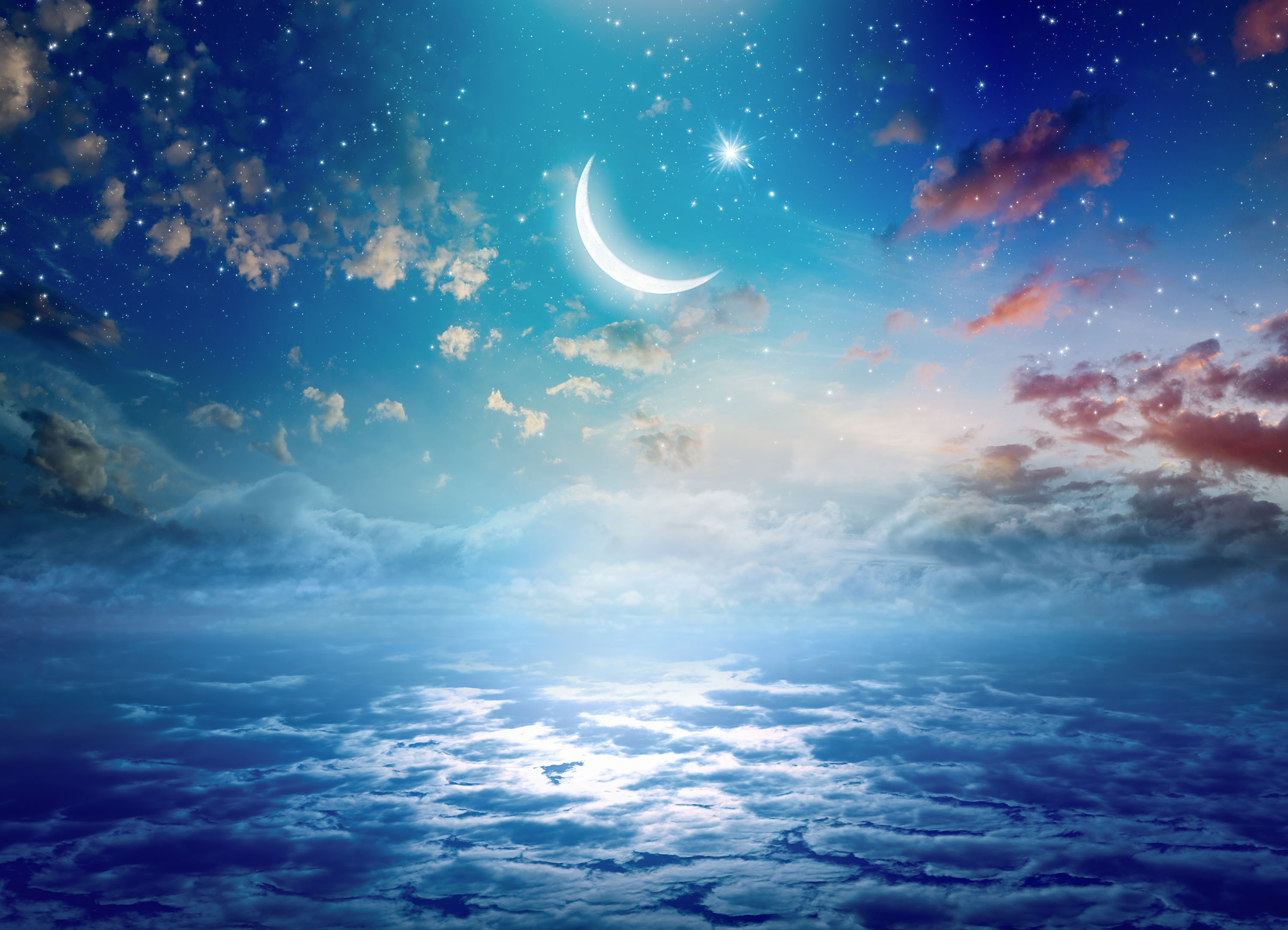 Tapeta noční obloha