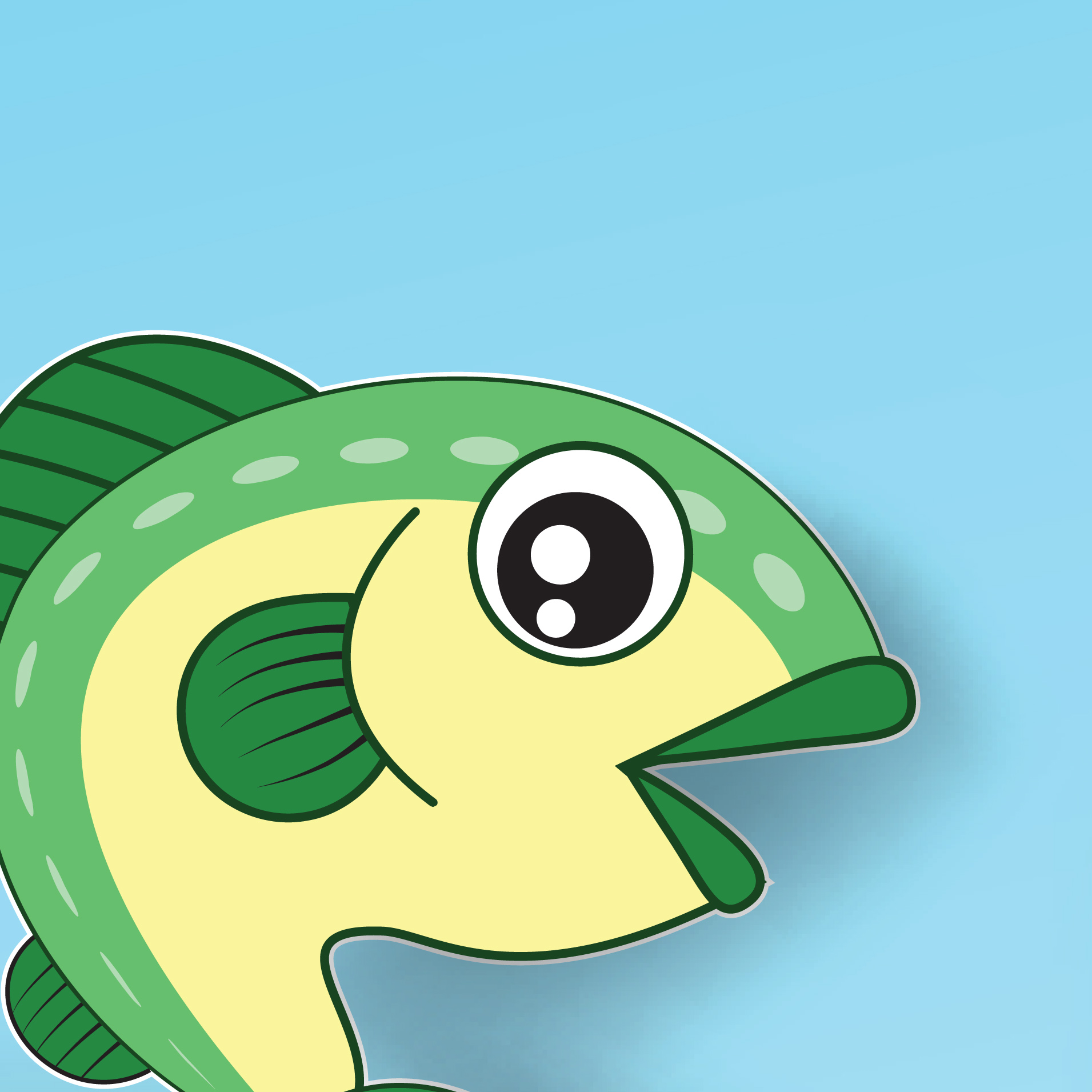 Tapeta dětská velryba