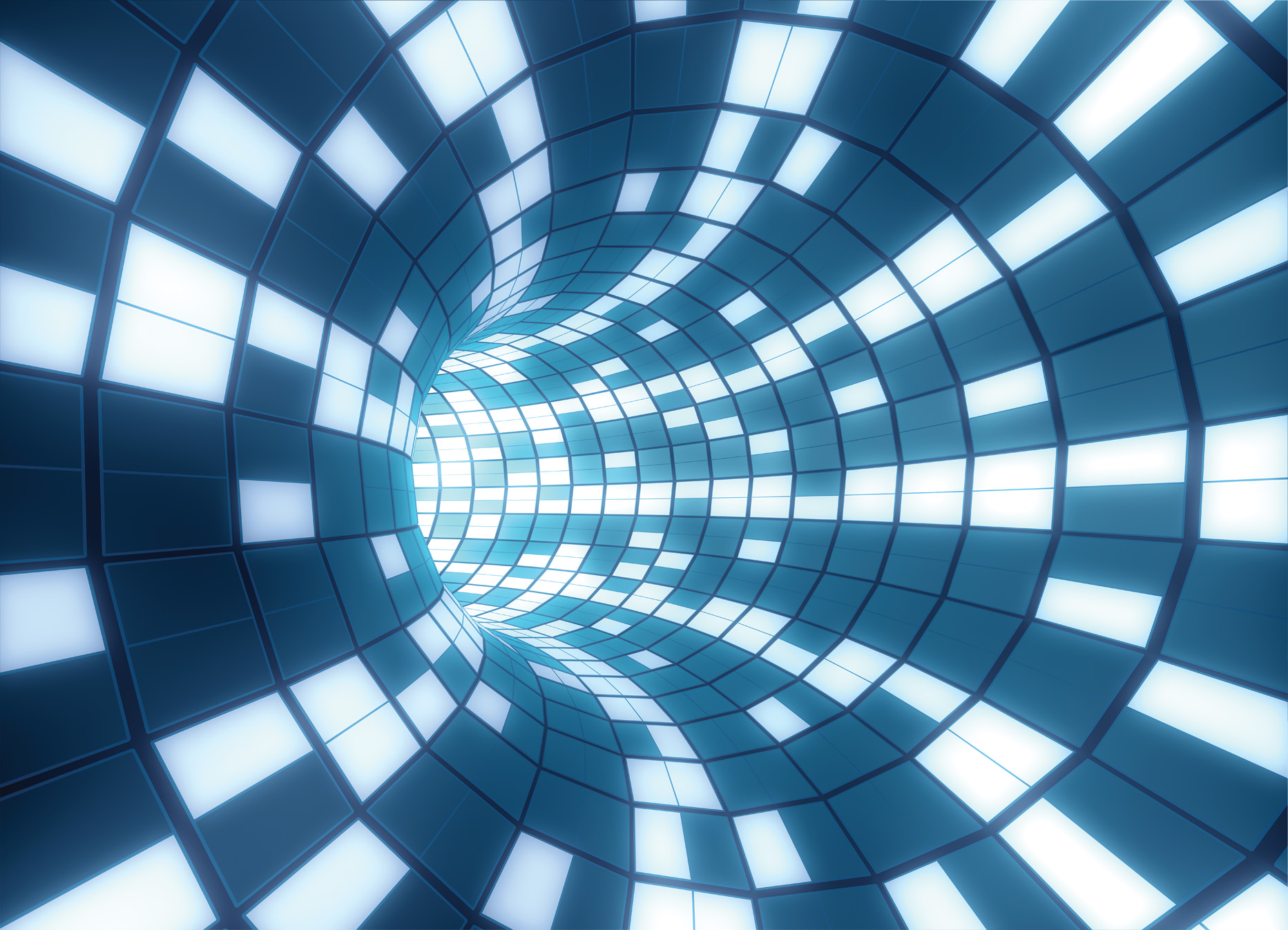 Tapeta Abstrakt světelný tunel