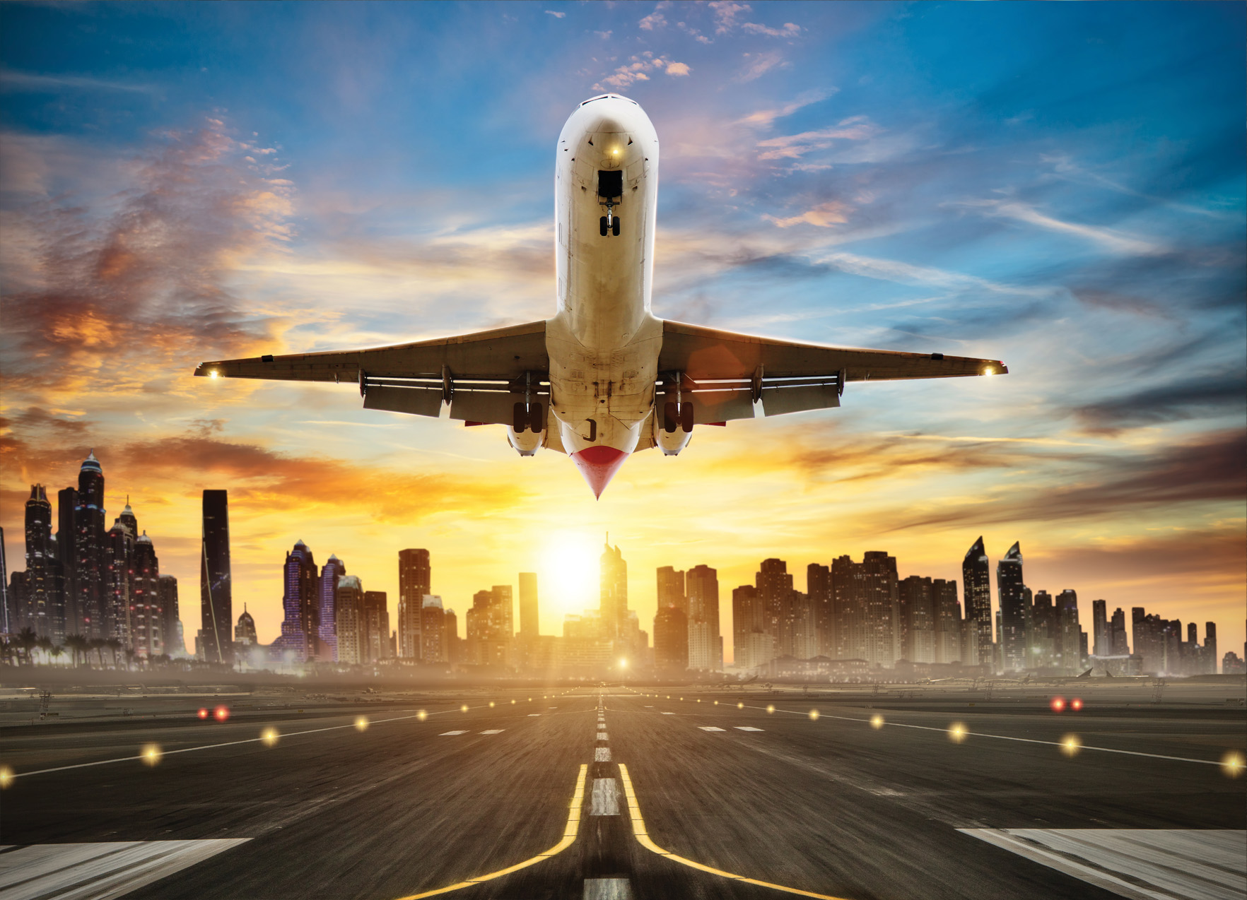 Tapeta Startující letadlo