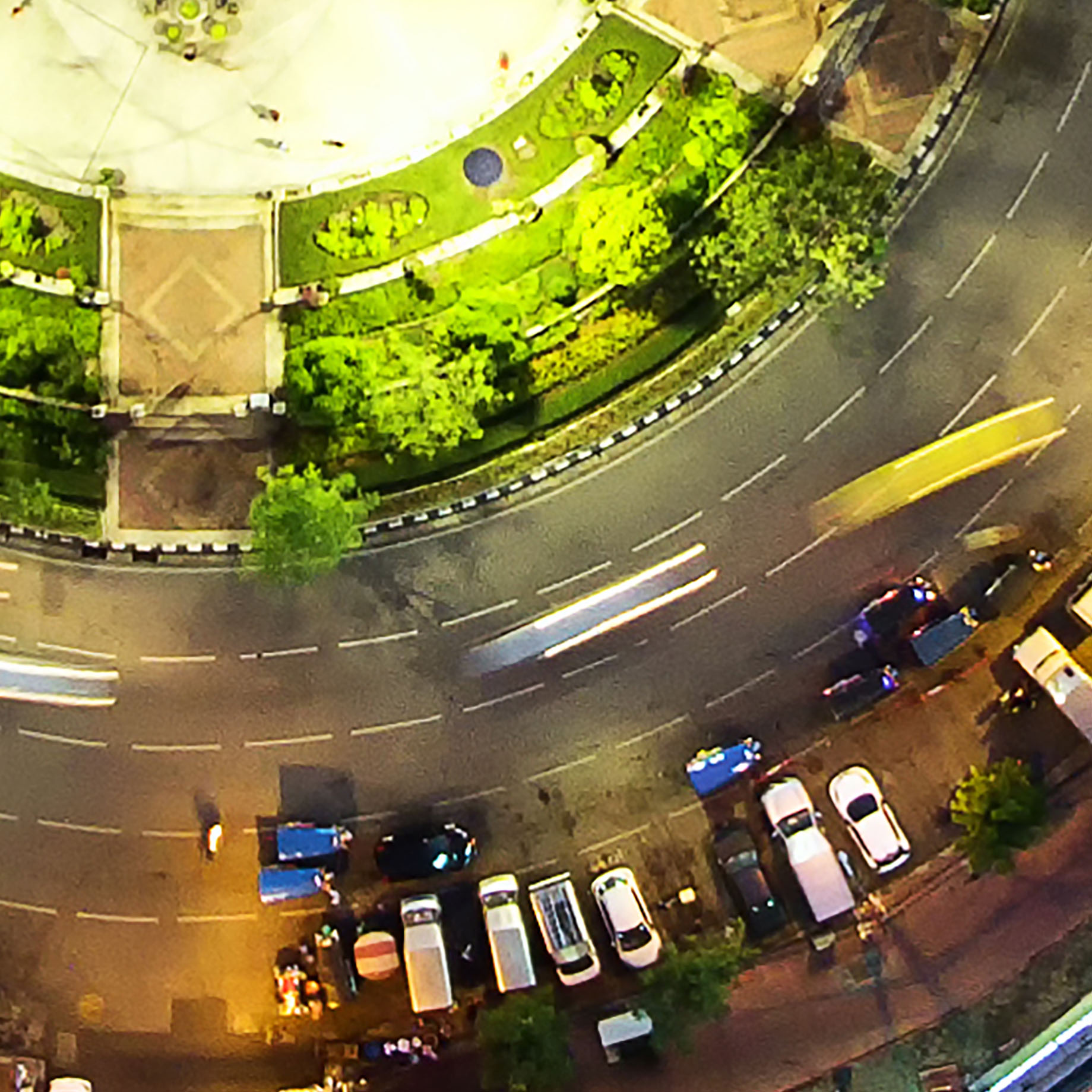 Tapeta Noční Bangkok