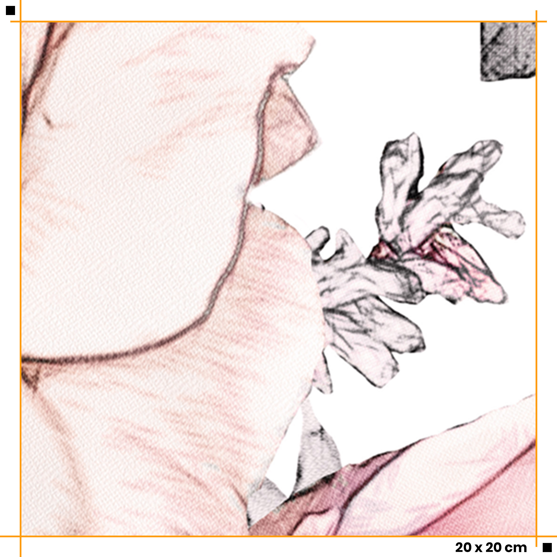 Tapeta Květinový vzor růžová