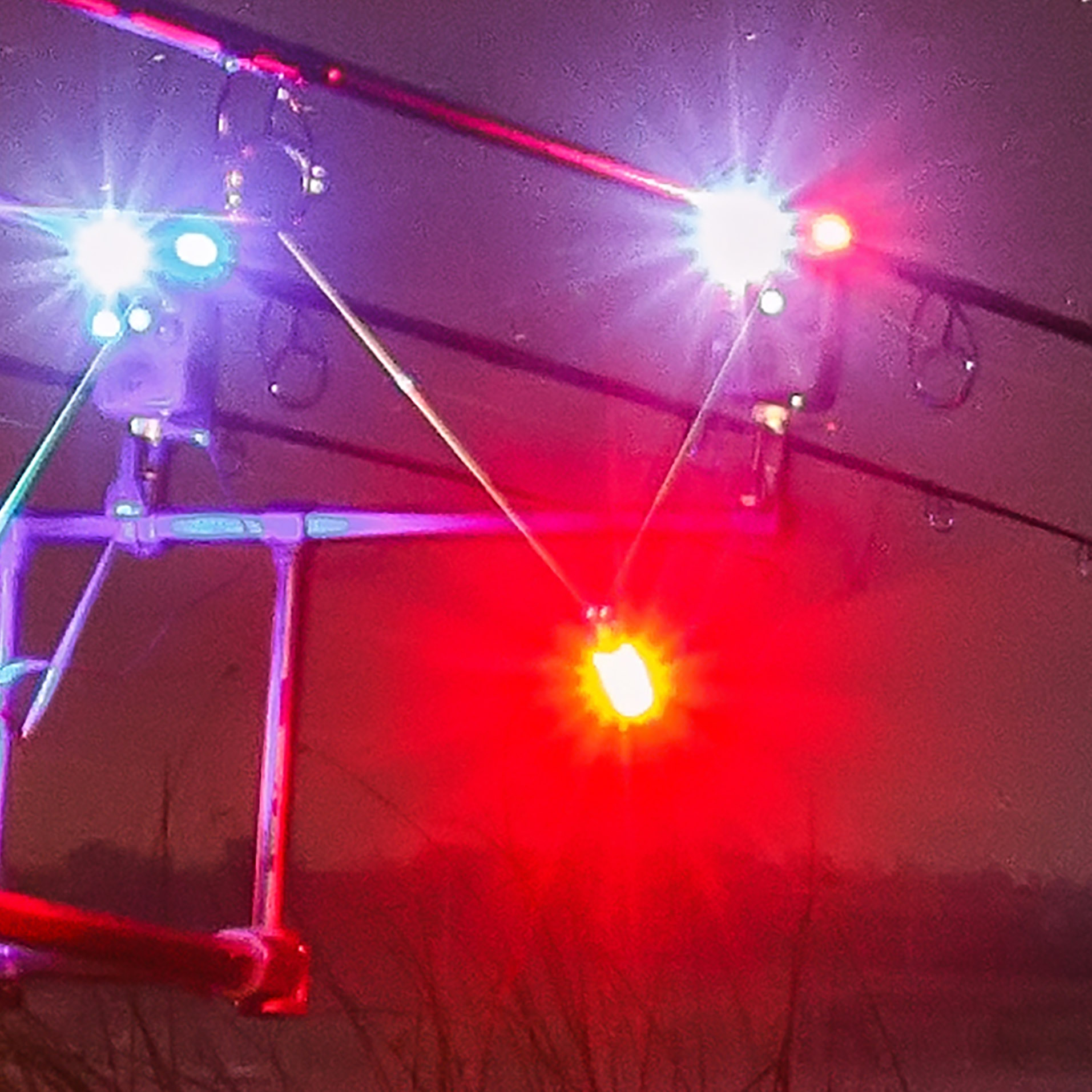 Tapeta Noční pruty