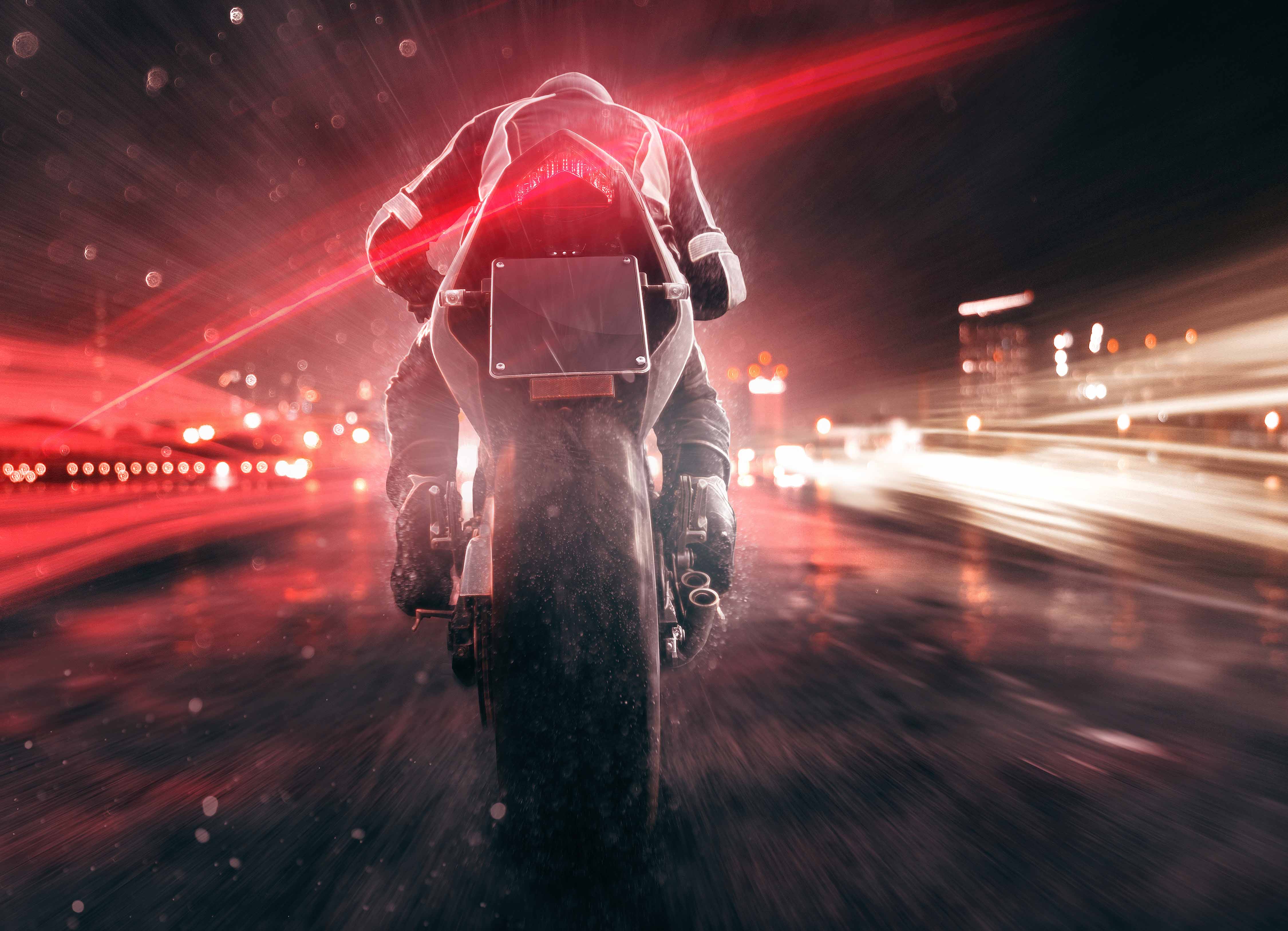 Tapeta Noční jízda