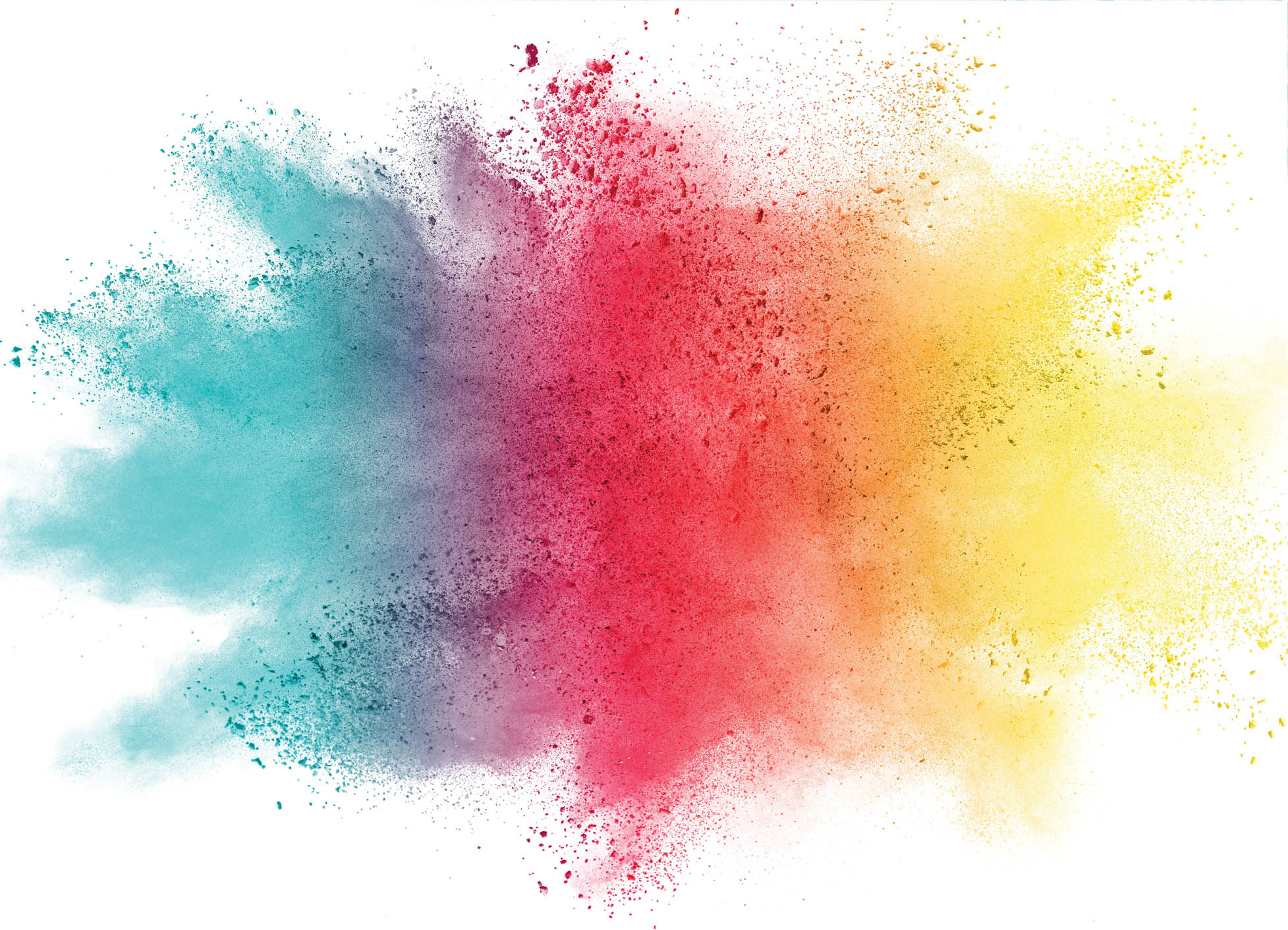 Tapeta Barevný prach