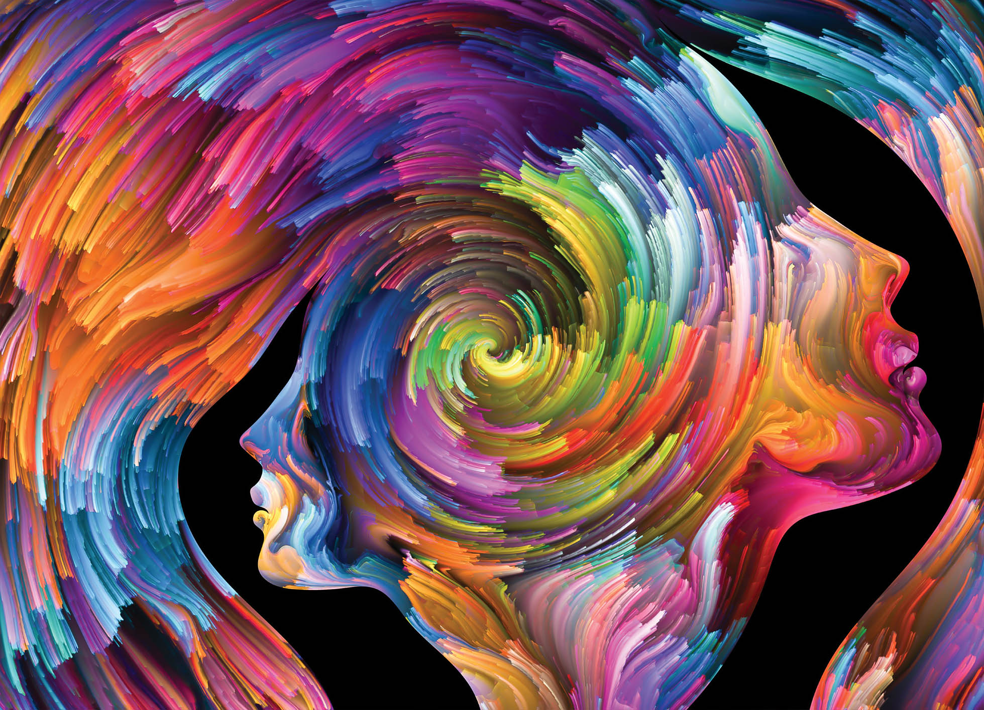 Tapeta Barevný vír