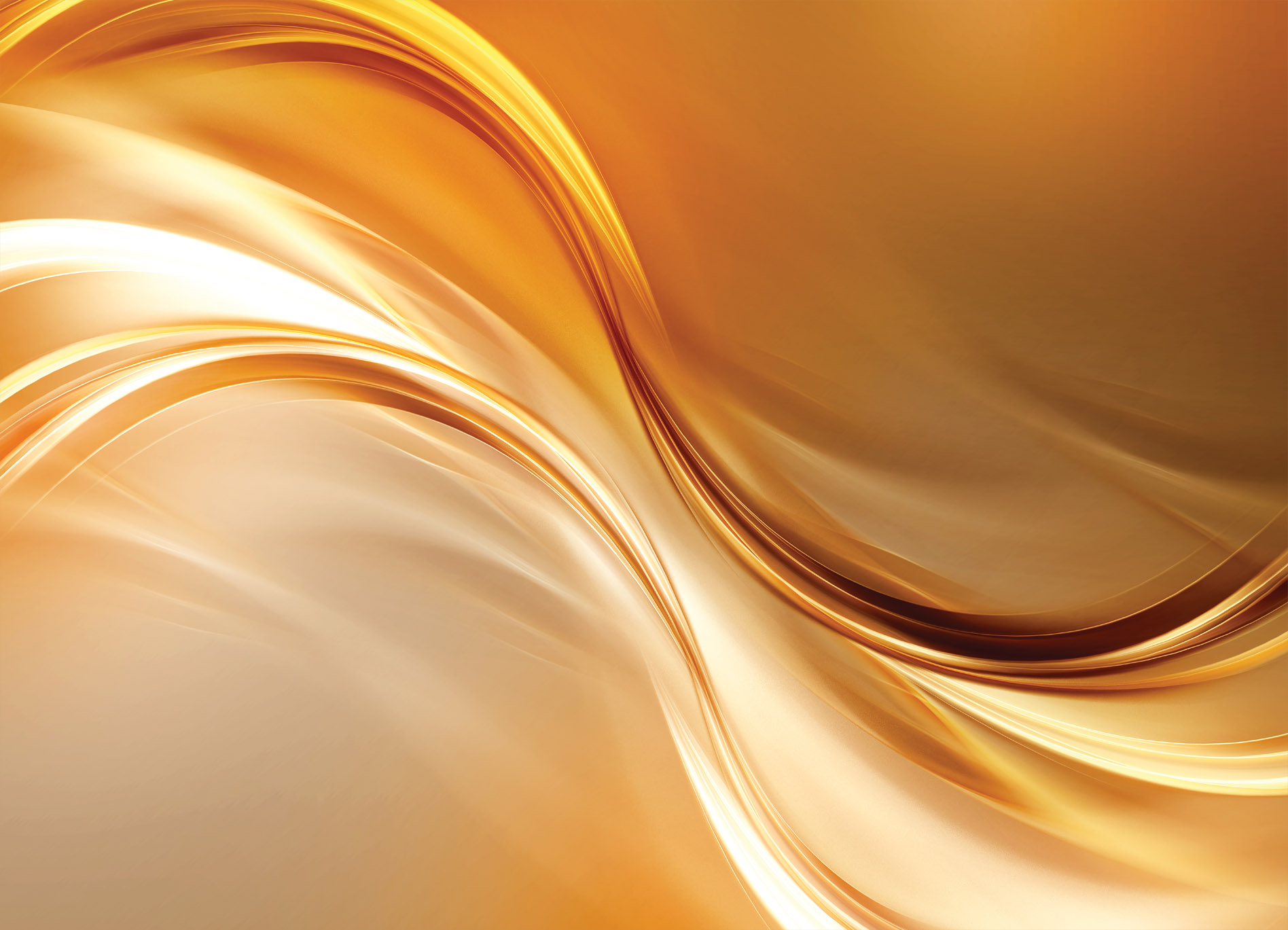 Tapeta Dvě zlaté vlny