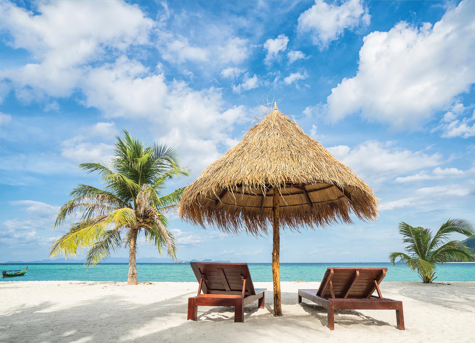 Tapeta Posezení na pláži