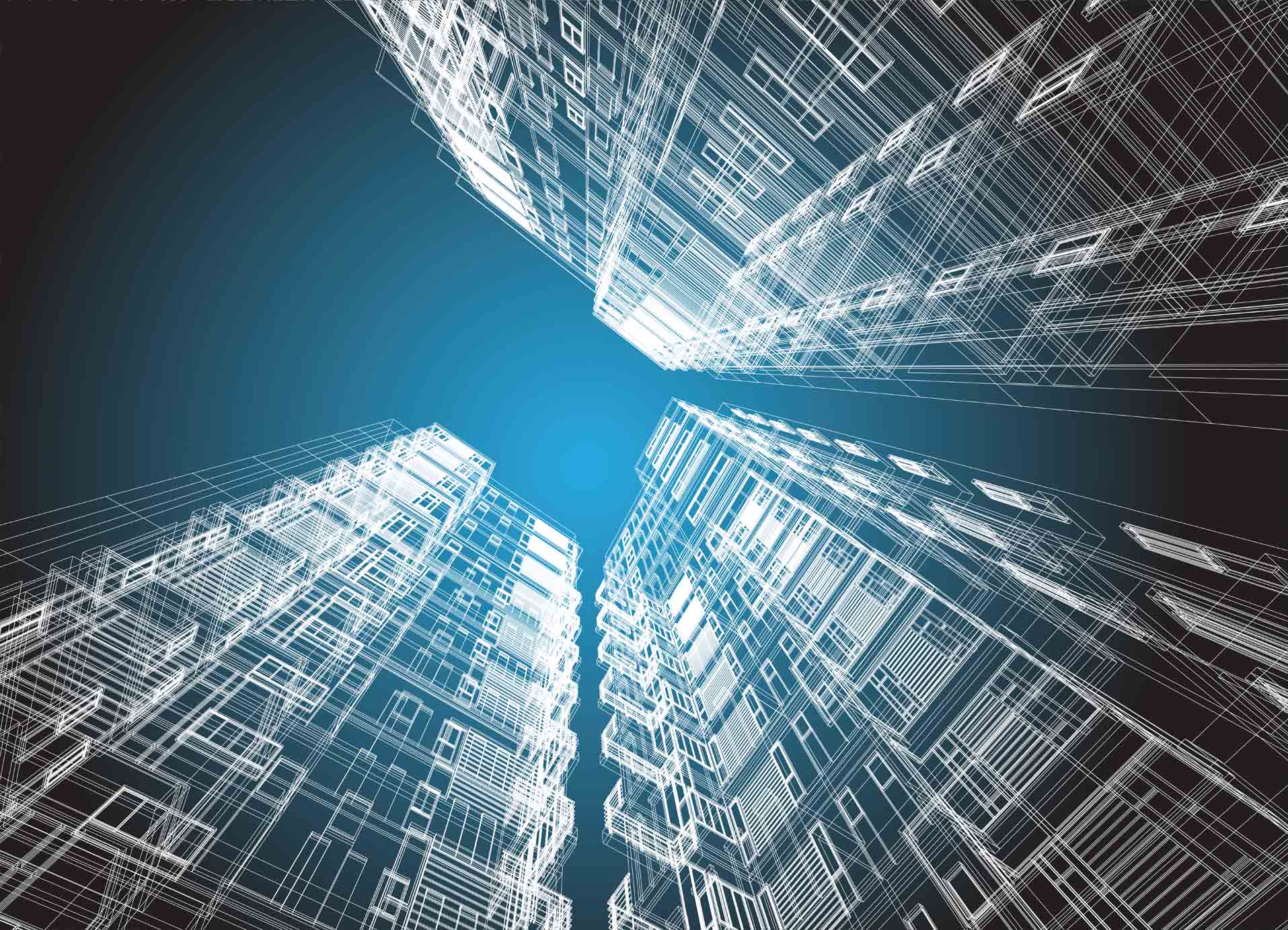 Tapeta Schéma domů