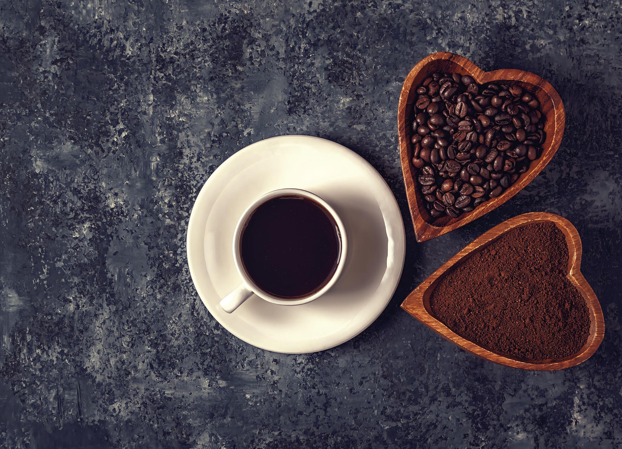 Tapeta Šálek kávy a srdce