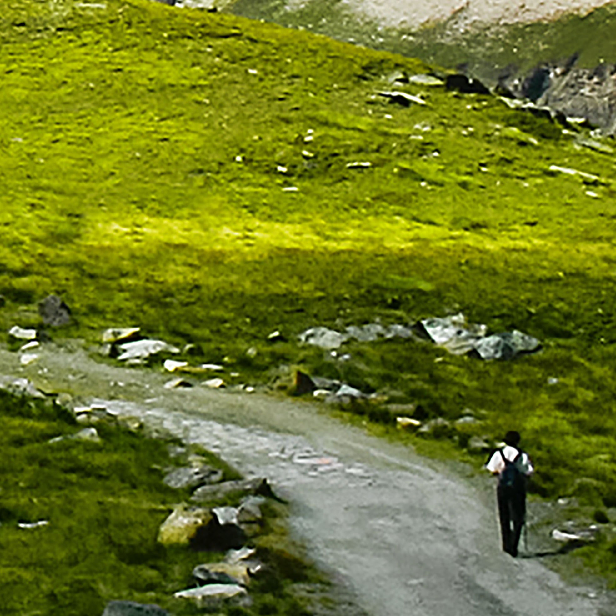 Tapeta Horské jezírko