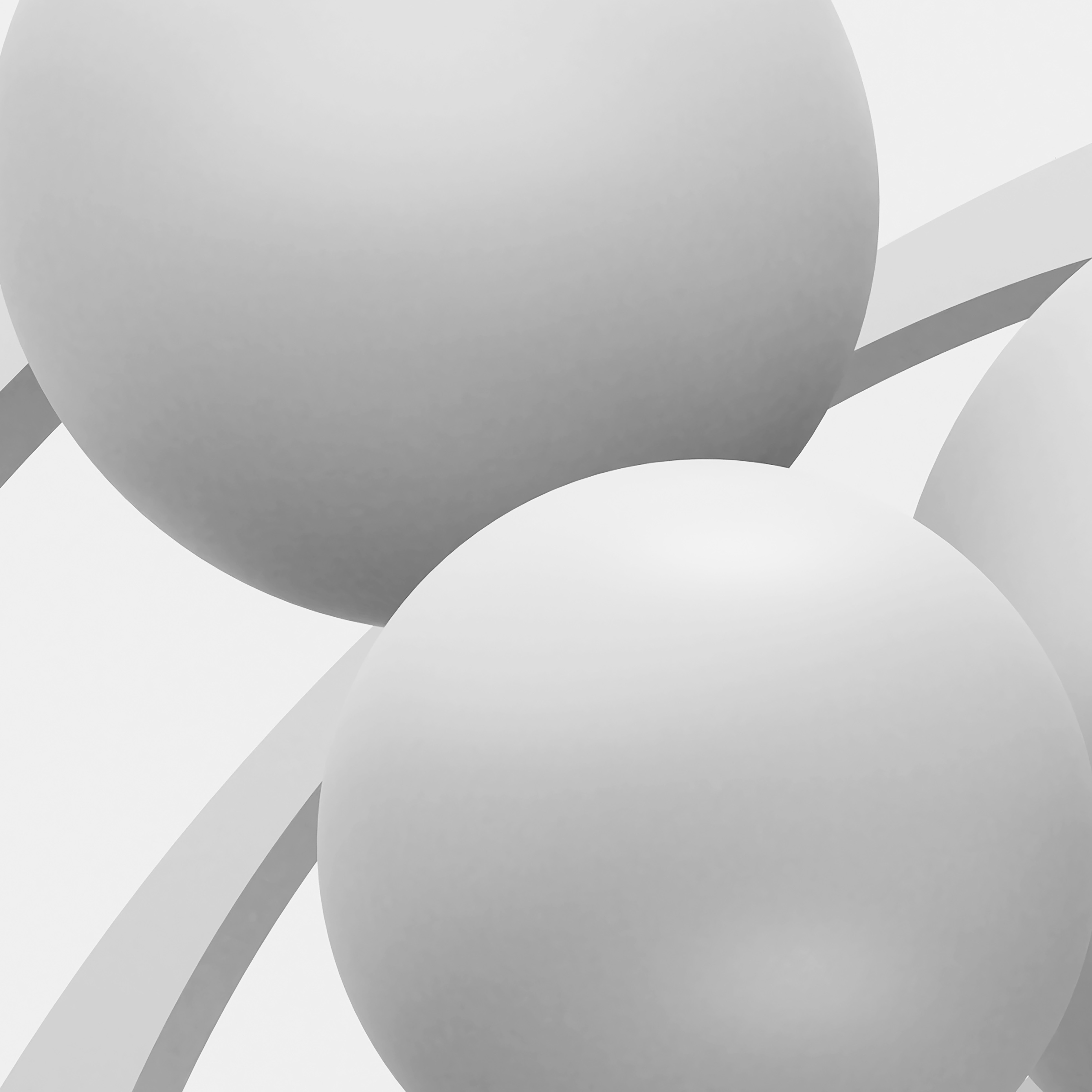 3D tapeta Bílý tunel